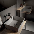 Lavabo d'appoggio 50x38 cm collezione Happy Hour Slim di Hatria