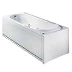 Vasca Bagno rettangolare Love in acrilico e Abs cm 160x70 con idromassaggio