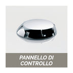 Vasca Bagno rettangolare Love in acrilico e Abs cm 160x70 con idromassaggio