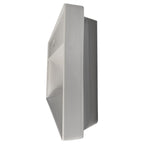 Lavabo da appoggio o sospeso Globo modello T-Edge 60x47 cm finitura grigio chiaro
