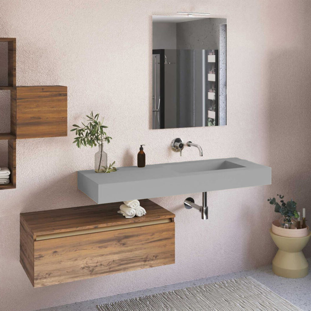 Lavabo a muro 120x51