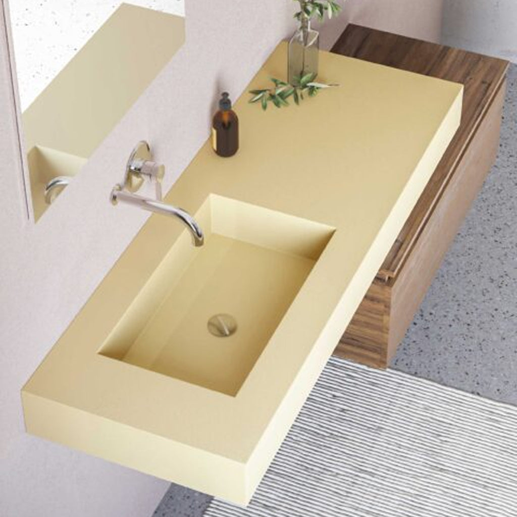 Lavabo a muro 140x51