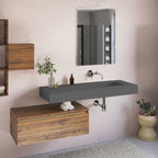 Lavabo a muro 140x51
