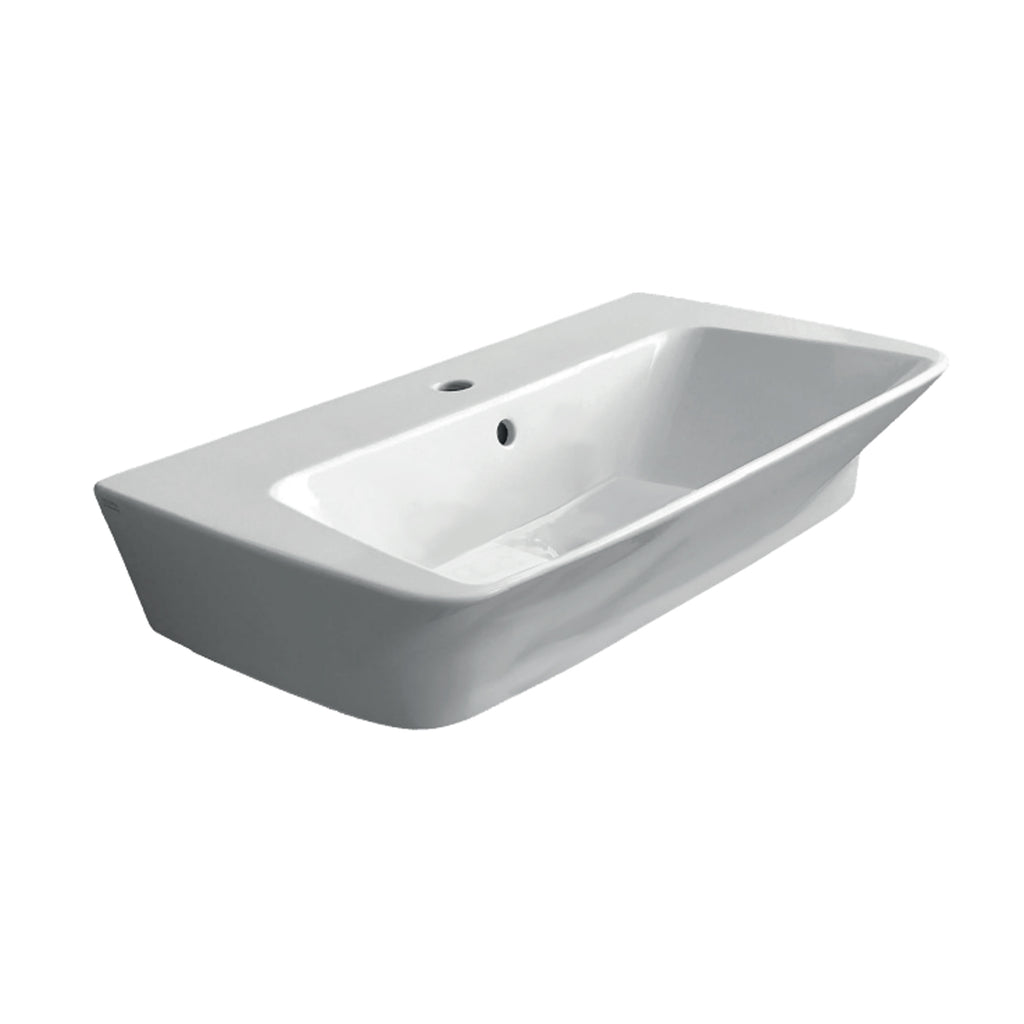 Lavabo sospeso o da appoggio Ceramica Azzurra serie Hera 78x43x14