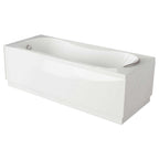 Vasca da bagno rettangolare modello Ninfa cm 170x70
