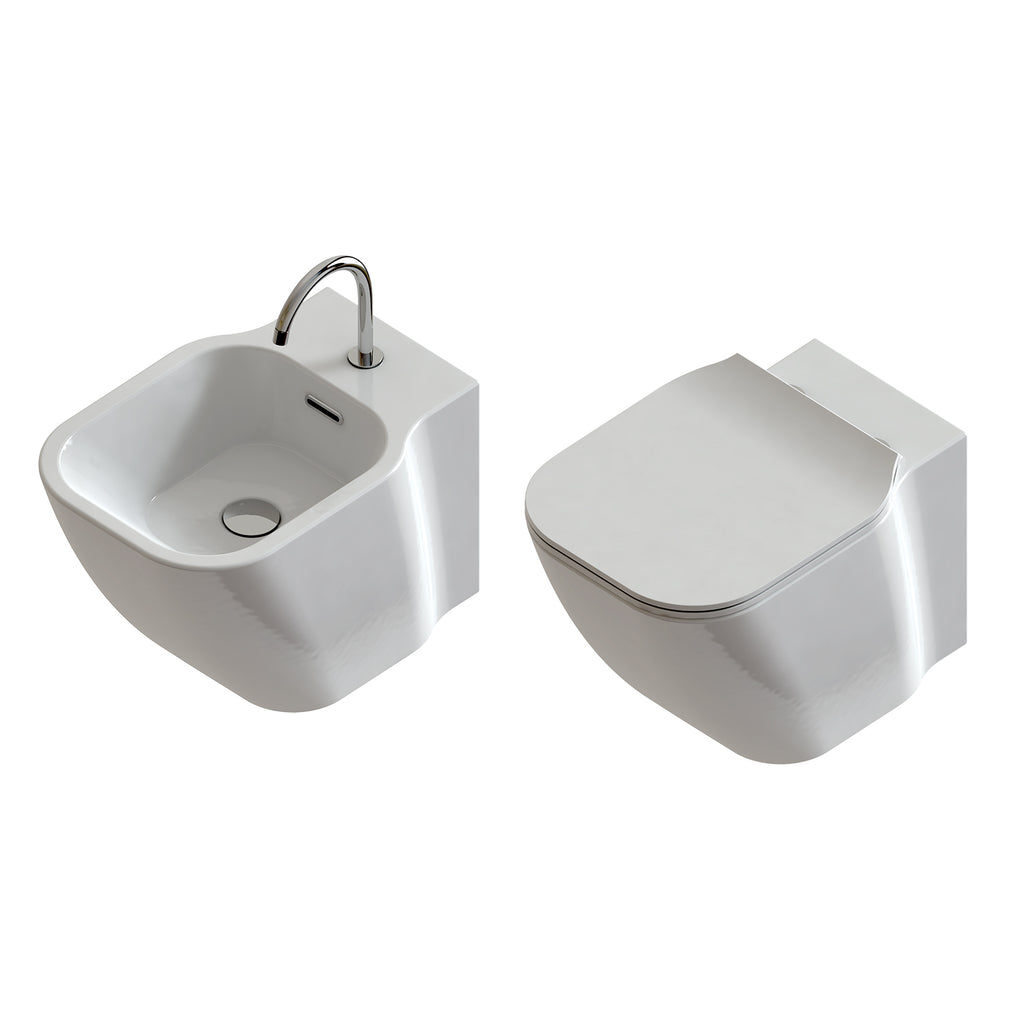 Sanitari senza brida sospesi Domus Falerii F50 Special Wc