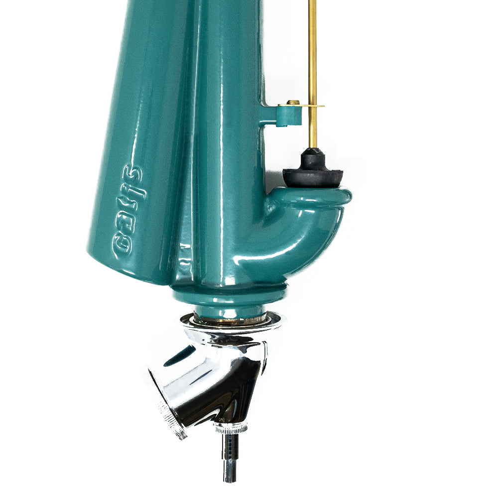 Batteria di Scarico Catis per cassetta in ceramica con pulsante basso