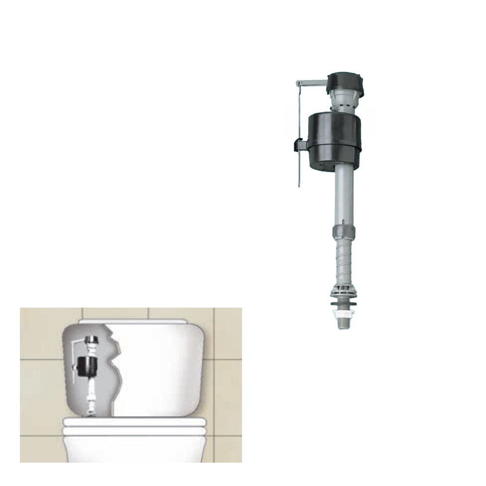 Fluidmaster a galleggiante ITS Todini per batteria Unibox attacco basso 1/2