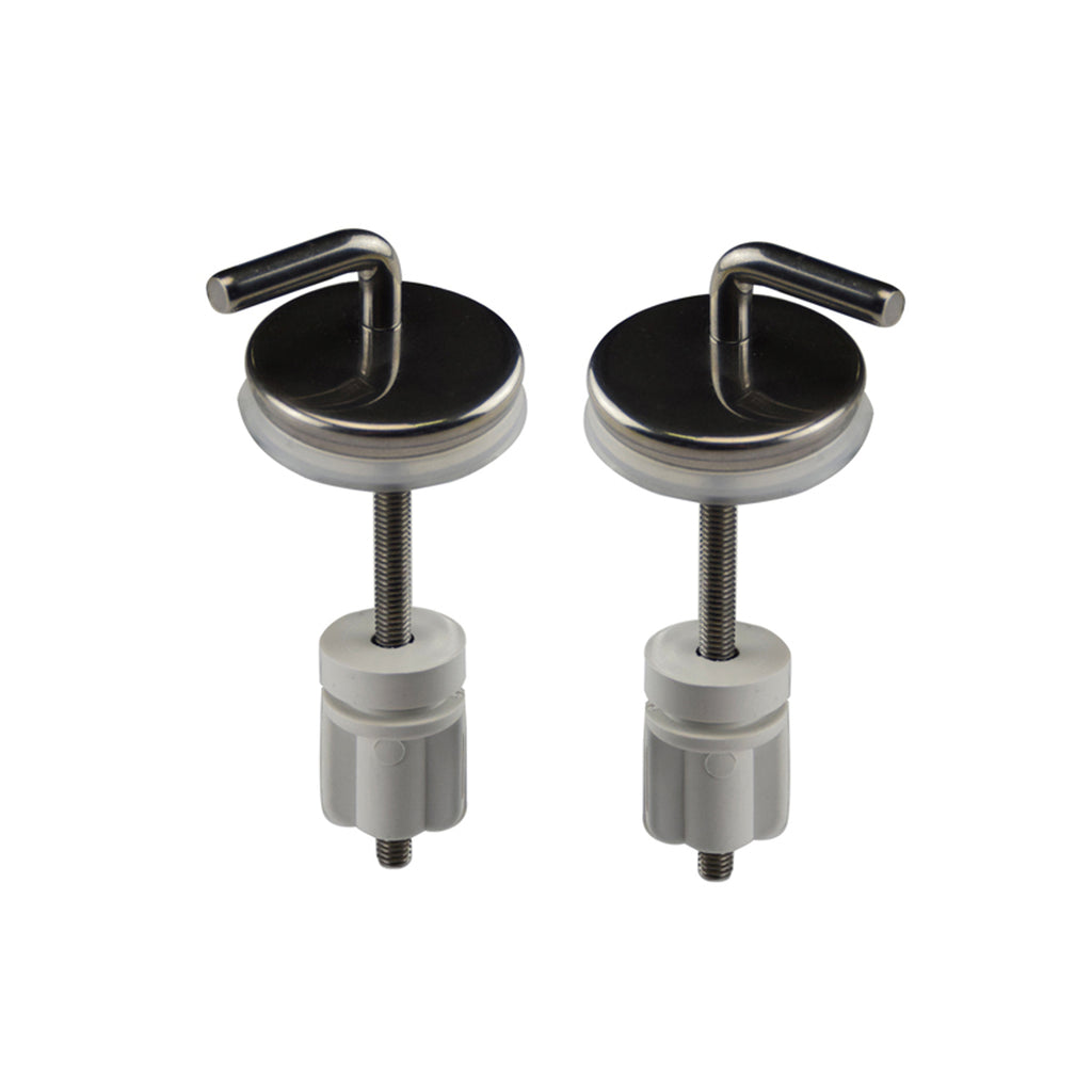 Sedile wc in termoindurente per vaso Sbordoni serie Fabia con cerniere regolabili normal close