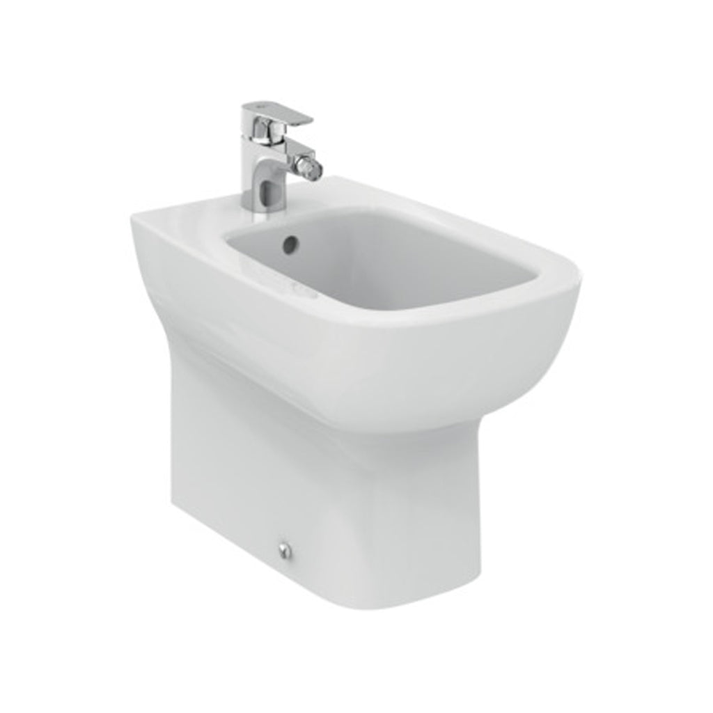 Bidet monoforo installazione filo parete 54x36 cm modello Esedra Ideal Standard