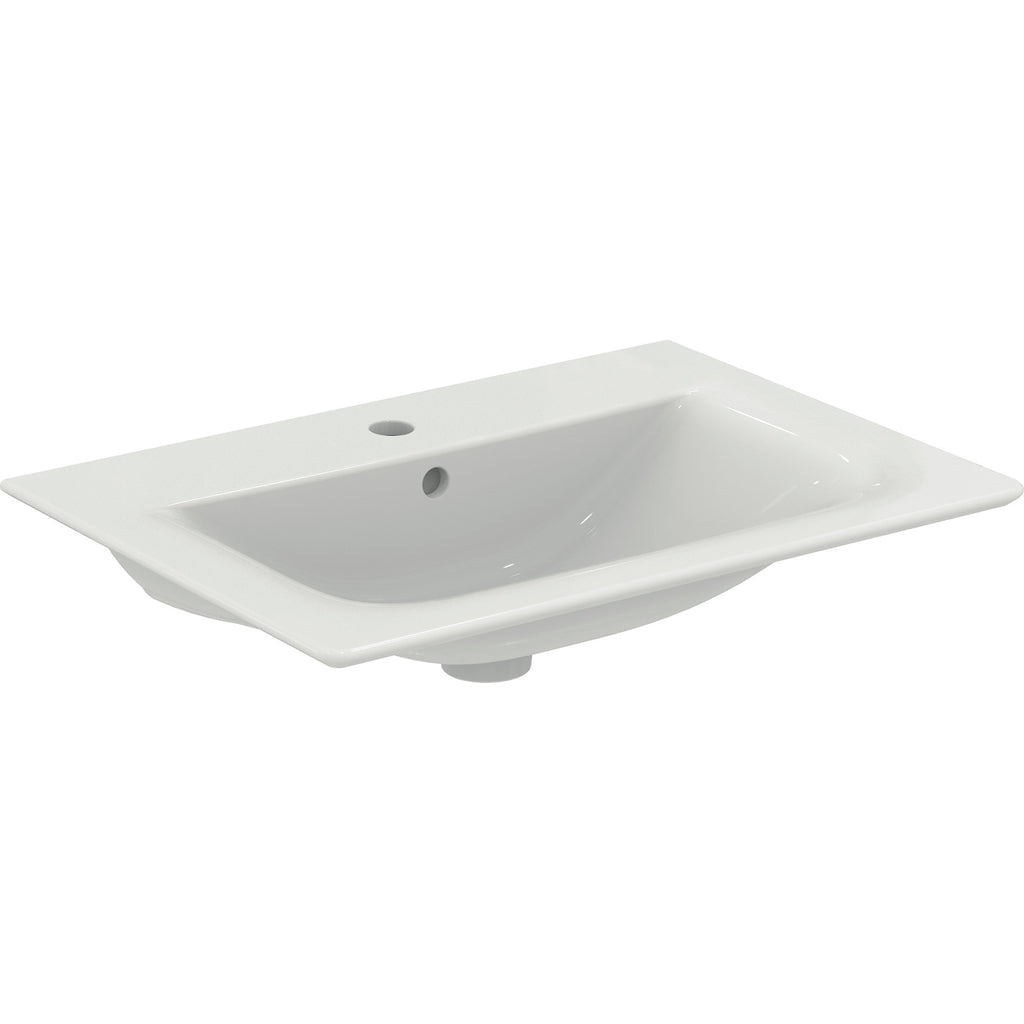 Lavabo top sospeso da 64 cm Ideal Standard Connect AIR bianco