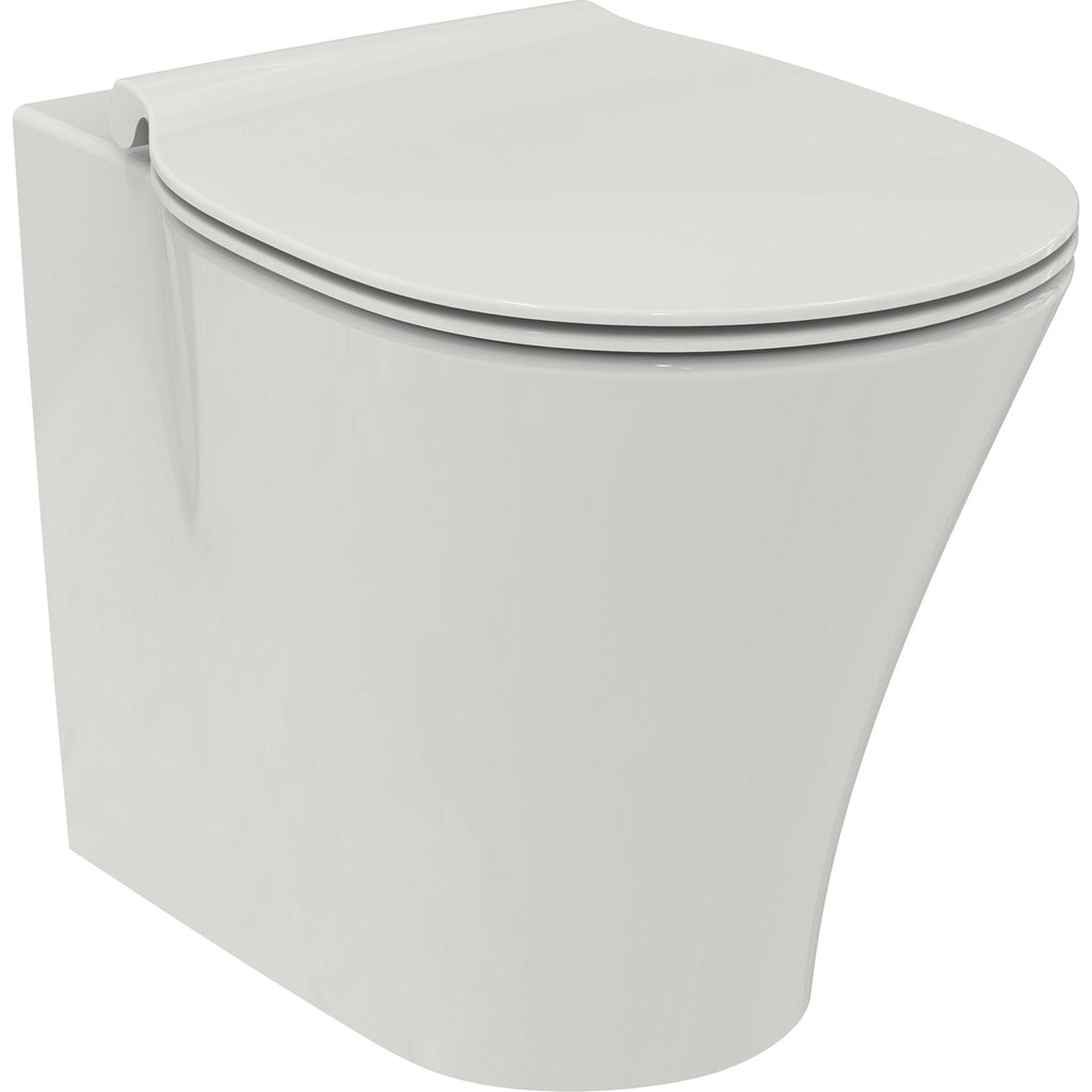 Vaso filomuro Ideal Standard Connect Air con sedile a chiusura tradizionale