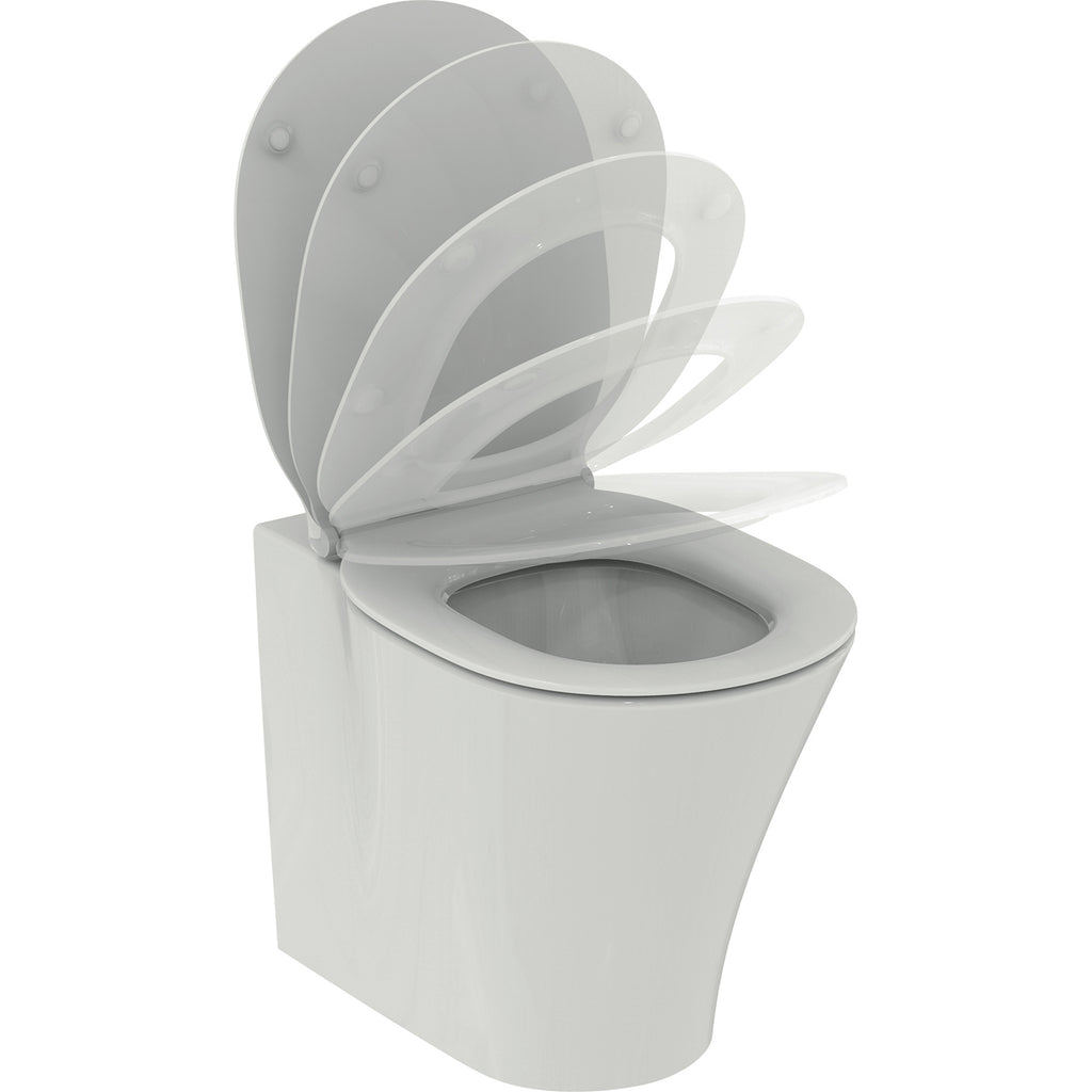 Vaso filomuro Ideal Standard Connect Air con sedile a chiusura SoftClose