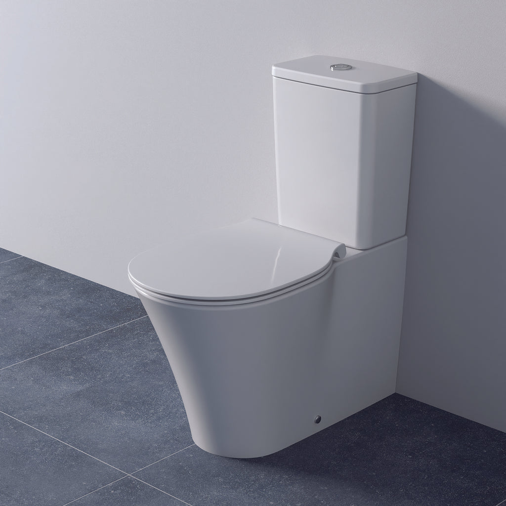 Sedile in termoindurente Slim Ideal Standard Connect AIR chiusura SoftClose