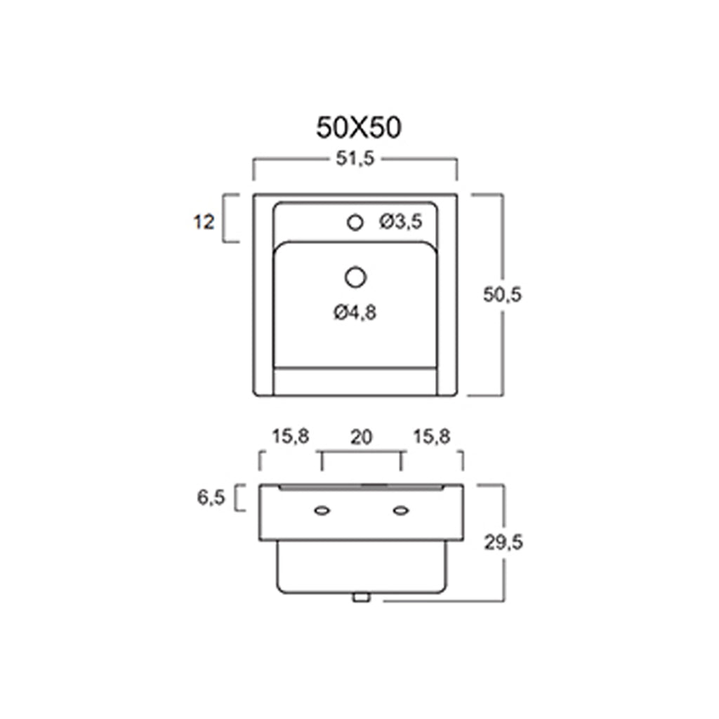 Lavabo in ceramica 51