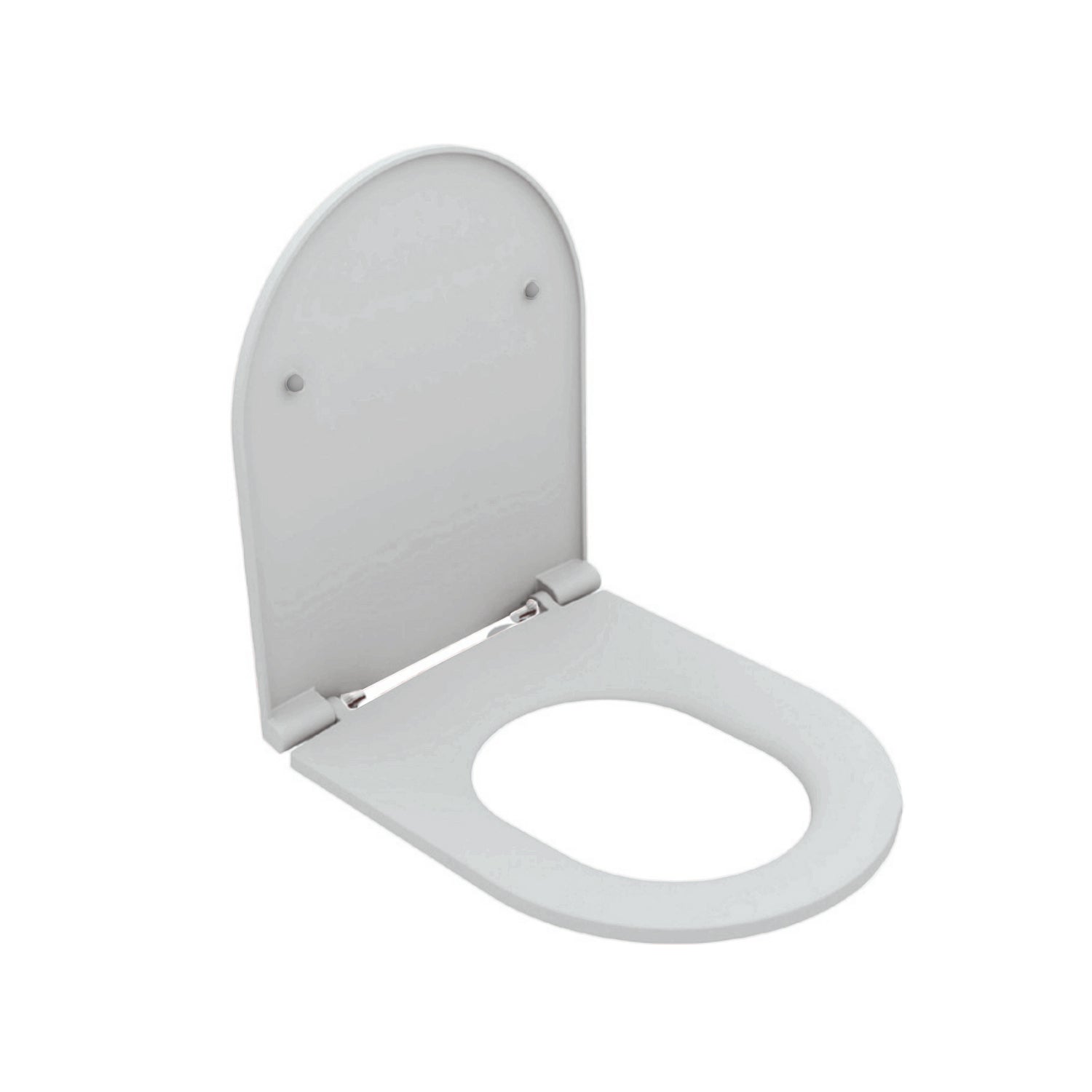 Copriwater Soft Close per vaso Filomuro BathCore serie Infinity color Bianco Opaco