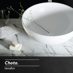 Lavabo da Appoggio in Solid Surface modello Choto Relax Design