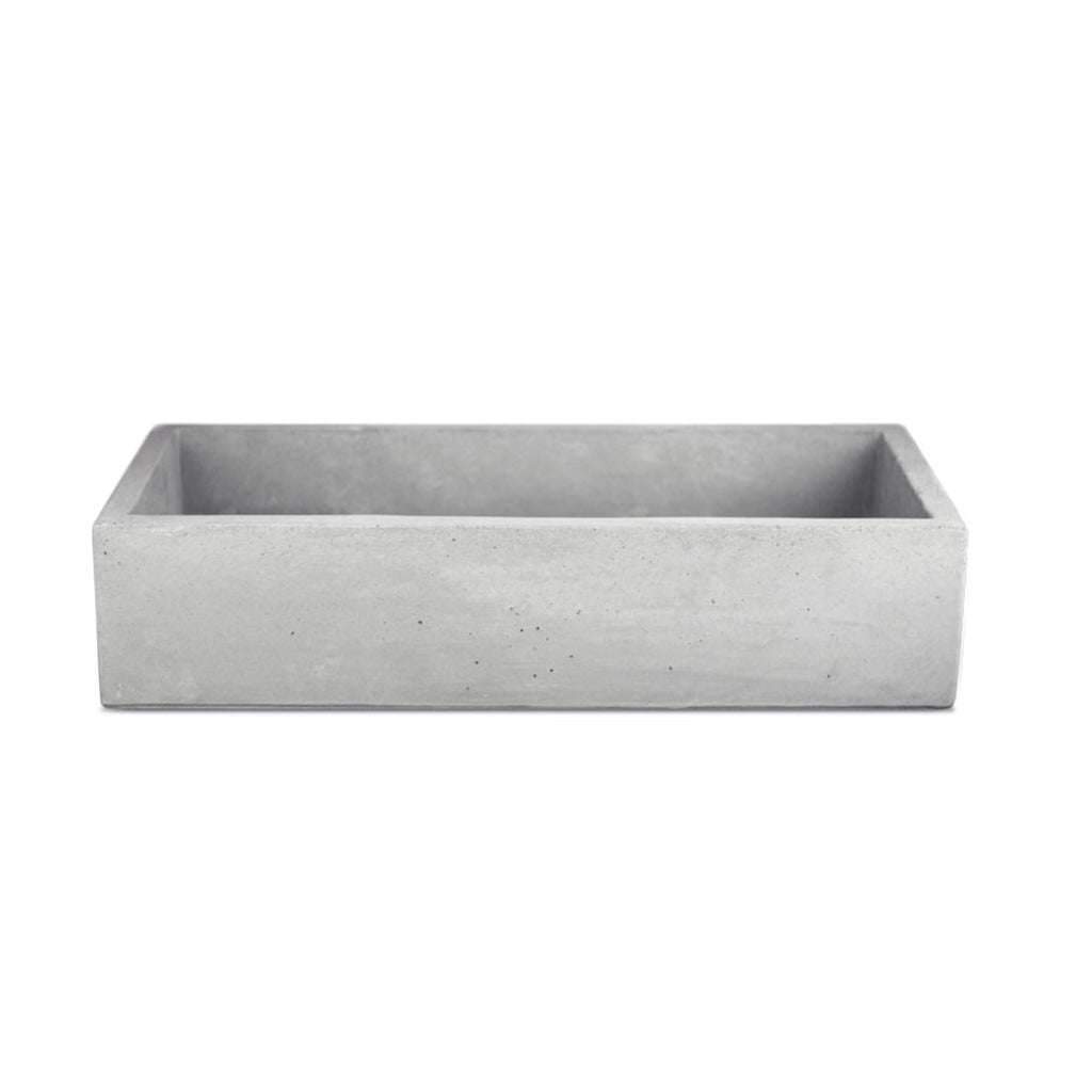 Acquaio da giardino in cemento Grigio cm 70x35 cm modello Desy XL