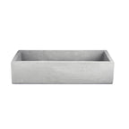 Acquaio da giardino in cemento Grigio cm 70x35 cm modello Desy XL