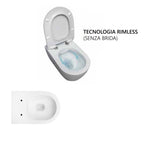 Sanitari sospesi collezione Tiara cm 36x53