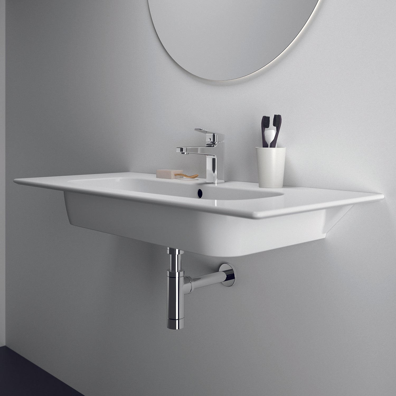 Lavabo top da 104 cm Ideal Standard i.life A