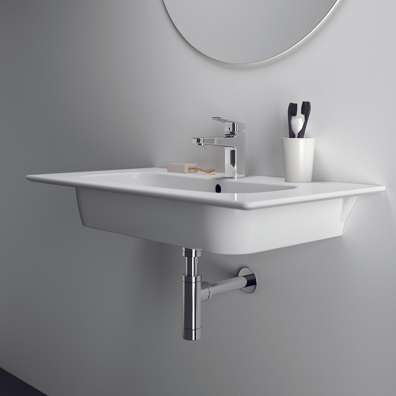 Lavabo top da 84 cm Ideal Standard i.life A