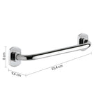 Maniglione 35 cm Edera di Gedy in Acciaio Inox AISI 304 - Cromato