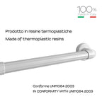 Maniglione 45 cm di Gedy serie Friend - Bianco