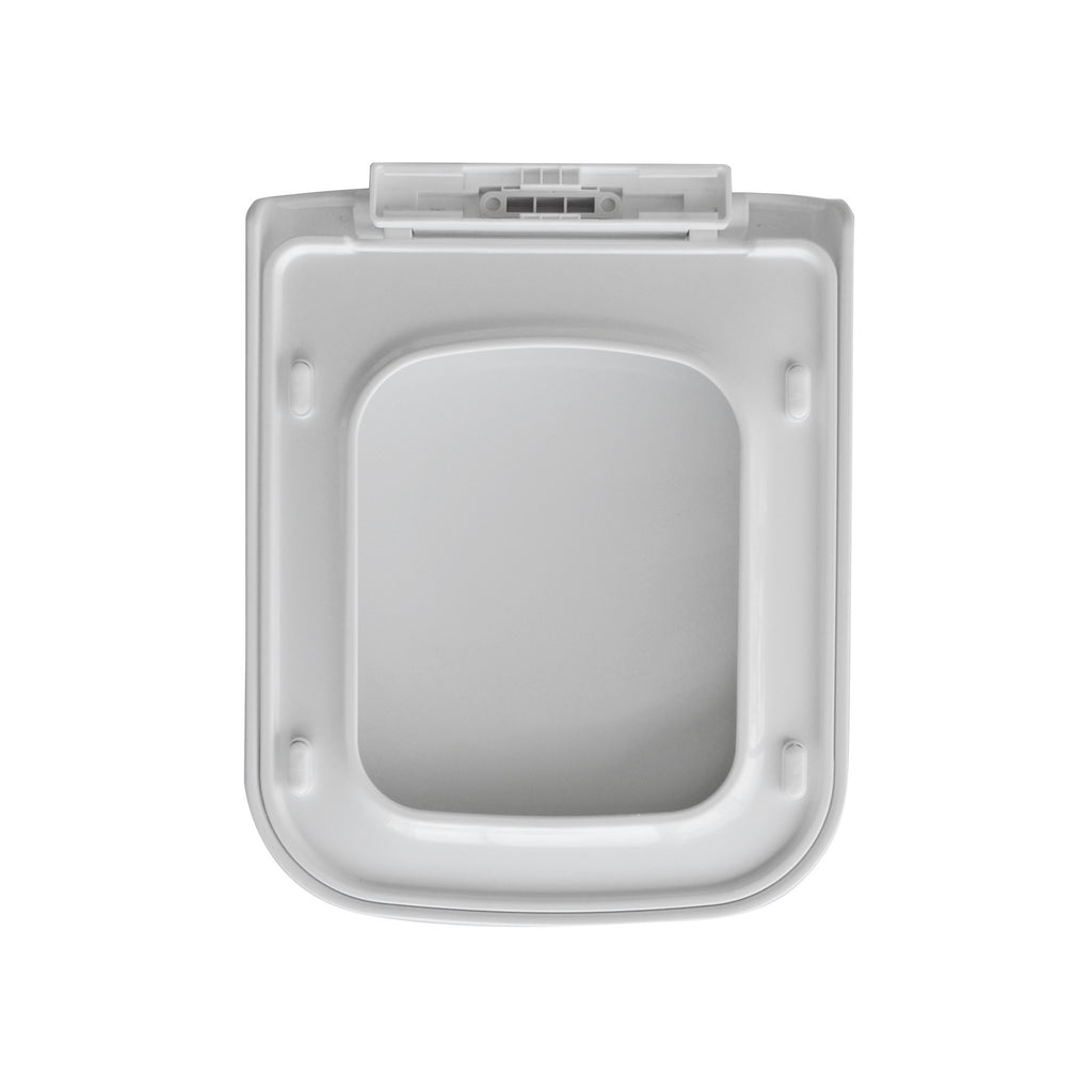 Sedile Wc per vaso collezione Jasmine Bianco chiusura tradizionale