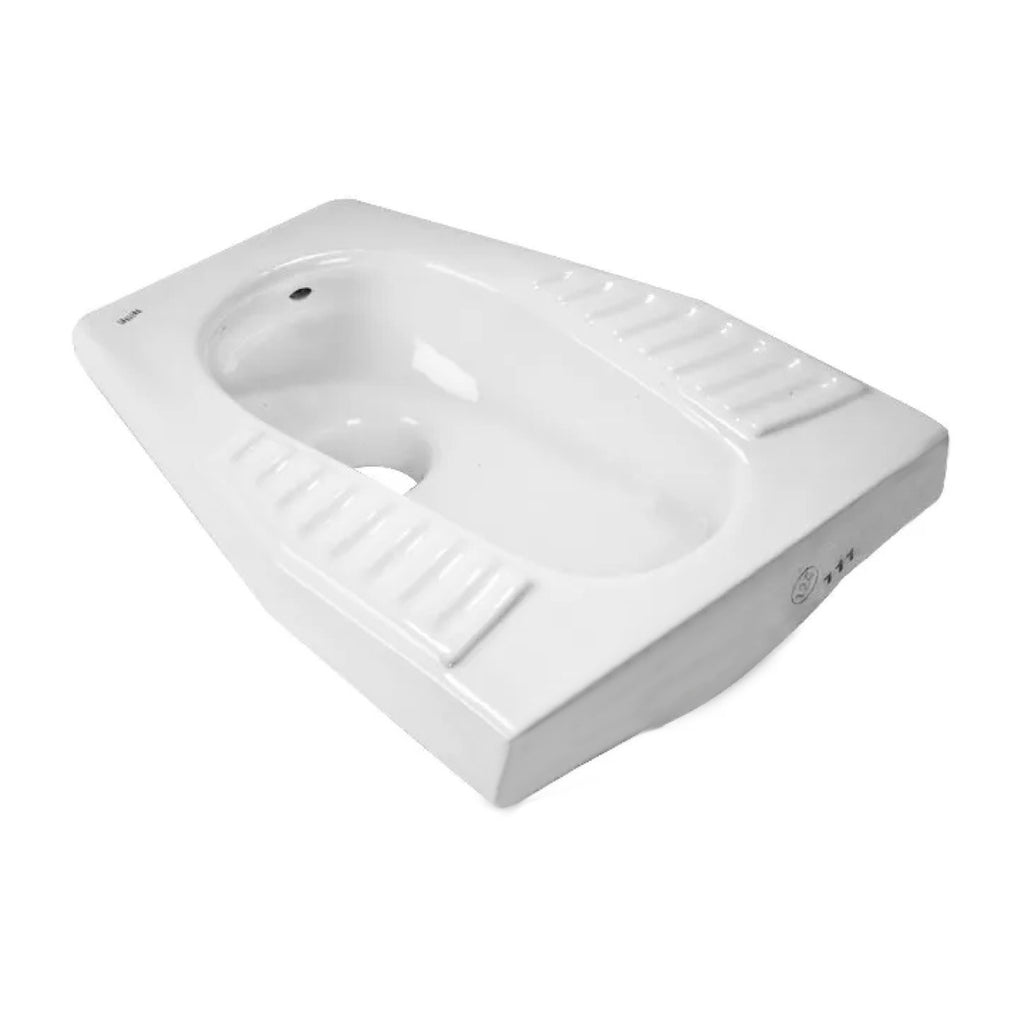 Vaso WC alla turca 56x47 cm in ceramica Bianca