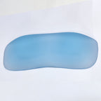 Poggiatesta per vasche da bagno in gel poliuretanico modello Vanilla di Geelli - Azzurro