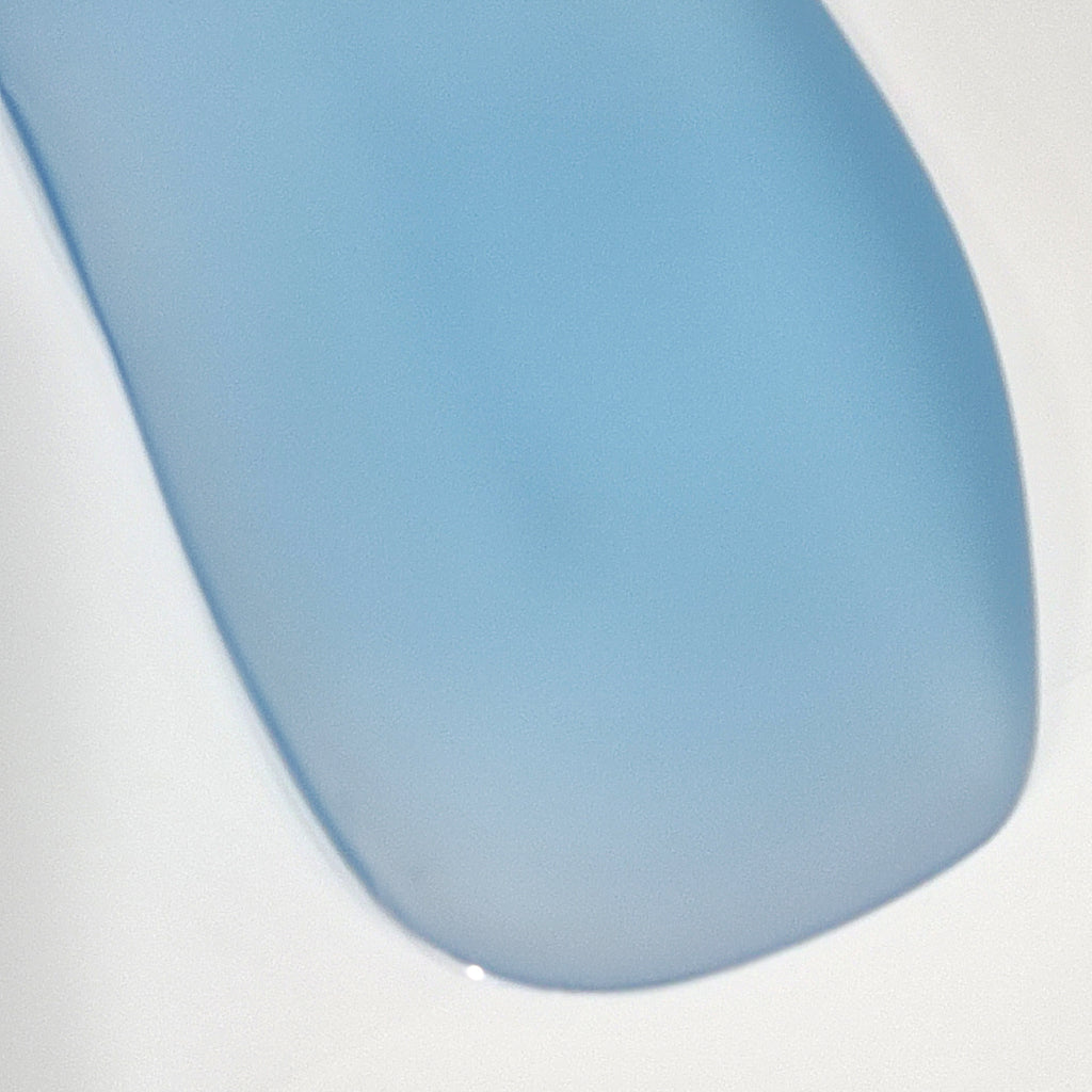 Poggiatesta per vasche da bagno in gel poliuretanico modello Vanilla di Geelli - Azzurro