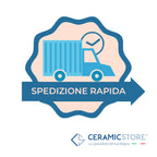 Poggiatesta per vasche da bagno in gel poliuretanico modello Vanilla di Geelli - Azzurro