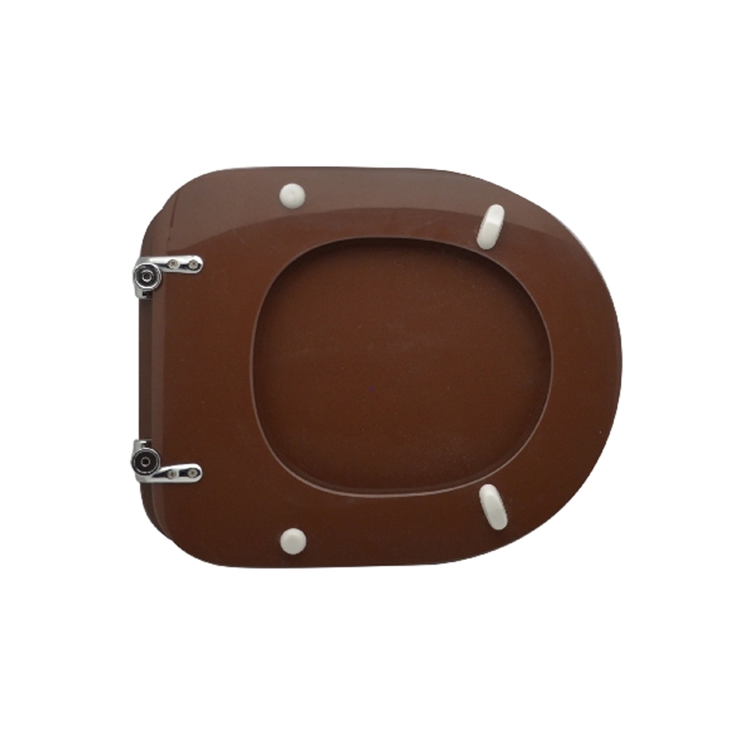 Sedile wc compatibile per vaso Rak modello Compact color Noce PG