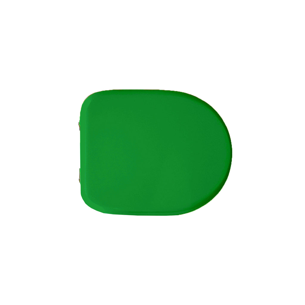 Sedile wc compatibile per vaso Rak modello Compact color Verde Bertocci