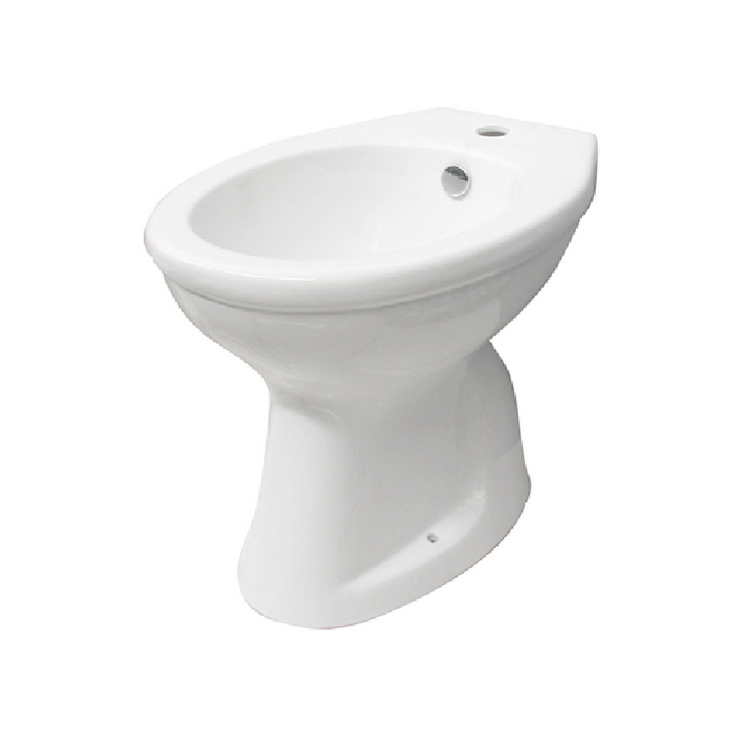 Bidet Serie Kaila 50x37 x H. 40 cm in Ceramica Bianca