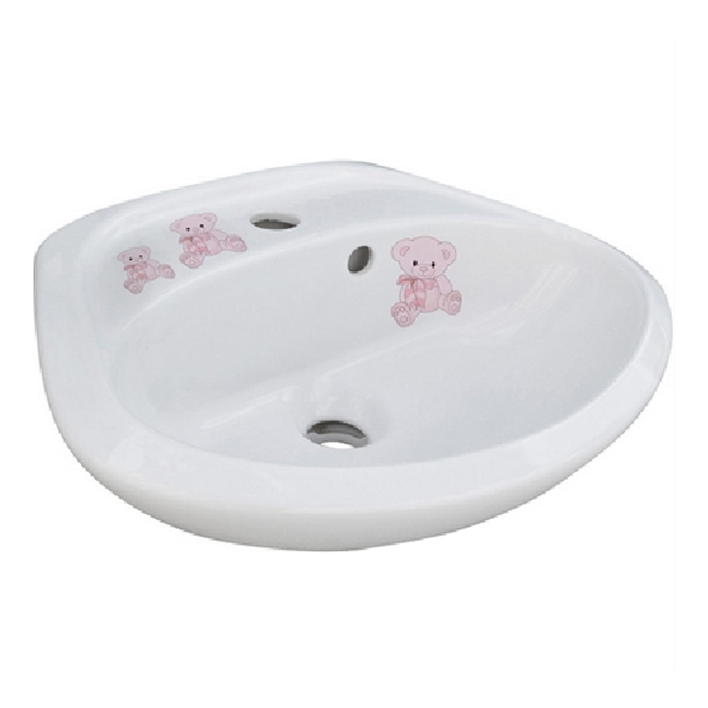 Lavabo Infanzia Orsetta della Linea Baby 45x35