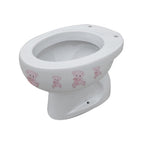 Vaso Infanzia Orsetta della Linea Baby con scarico a muro 30x41 cm x H. 31 - Bianco