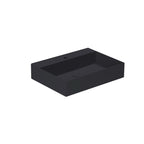 Lavabo da appoggio squadrato Ceramica Azzurra Elegance 60x45 cm - Carbone