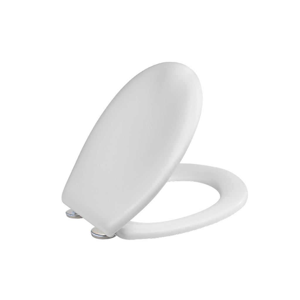 Sedile wc in termoindurente per vaso Ideal Standard serie Liuto con cerniere regolabili normal close