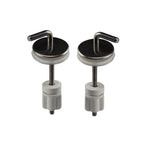 Sedile wc in termoindurente per vaso Ideal Standard serie Liuto con cerniere regolabili normal close