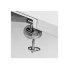 Sedile wc in termoindurente Simas Frozen con cerniere regolabili - Bianco