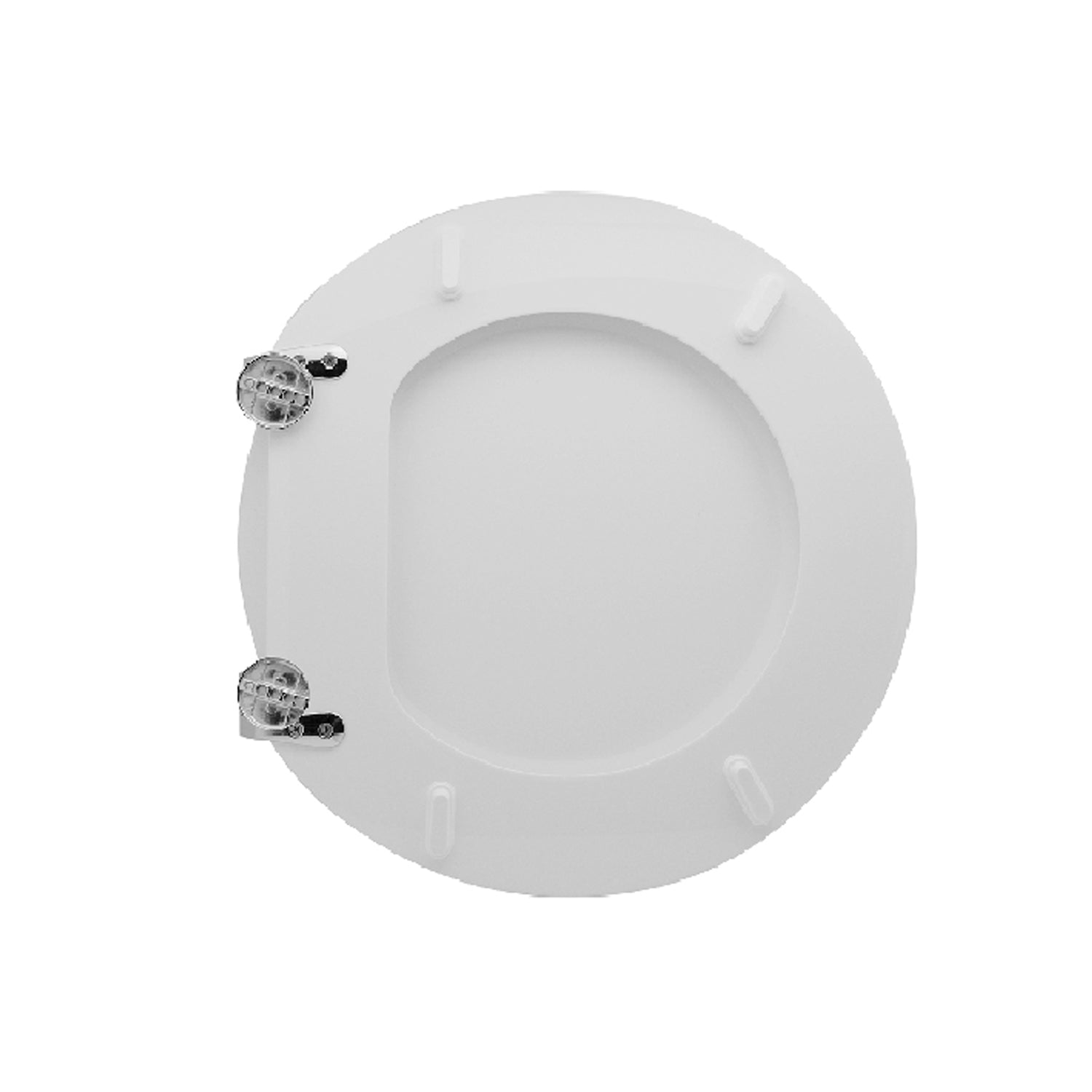 Sedile WC per Gravena vaso Conio con cerniere regolabili - Bianco