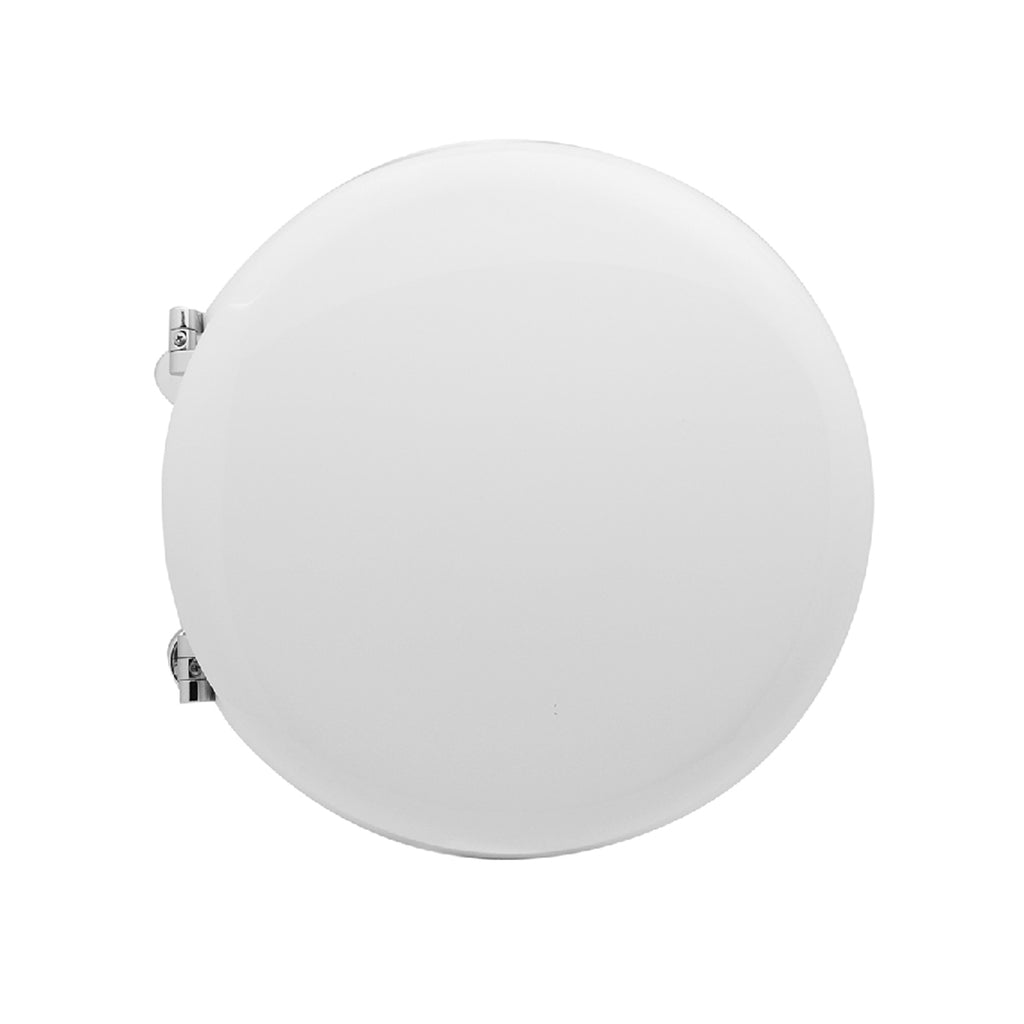 Sedile WC per Gravena vaso Conio con cerniere regolabili - Bianco