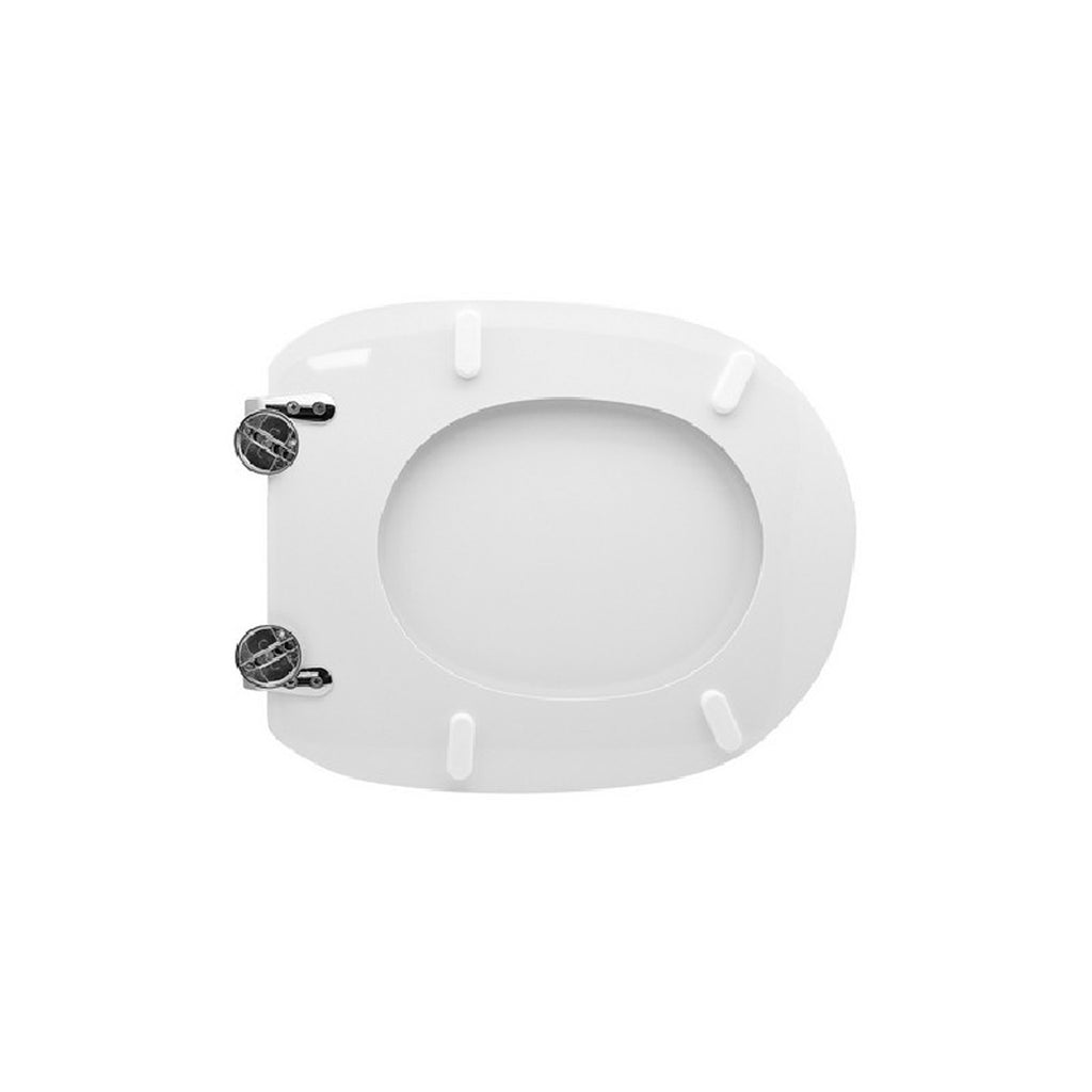 Sedile WC per Catalano vaso 6L con cerniere regolabili - Bianco