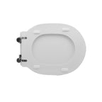Sedile WC per Galassia vaso Kimi con cerniere regolabili - Bianco