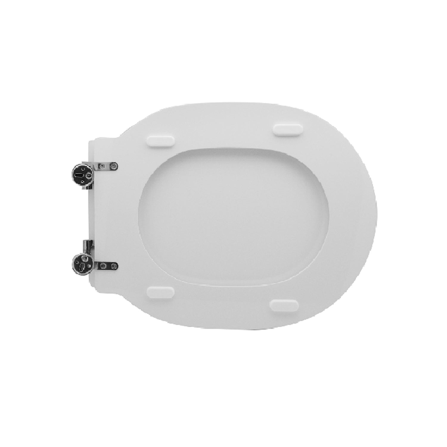 Sedile WC per Galassia vaso Kimi con cerniere regolabili - Bianco