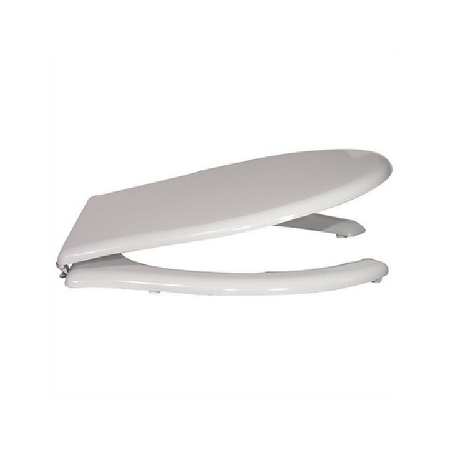 Sedile wc per vaso sospeso per disabili modello Leon - Bianco