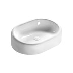 Lavabo da appoggio modello Lalita 61x42x16 cm Ceramica Globo - Bianco lucido LT061.BI
