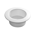 Lavabo da incasso tondo convesso diametro 48 cm profondo 19 cm Axa Ceramiche